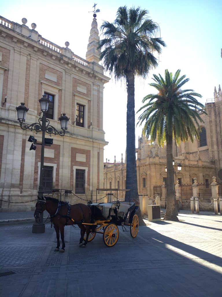 Sevilla mit dem VW Bulli